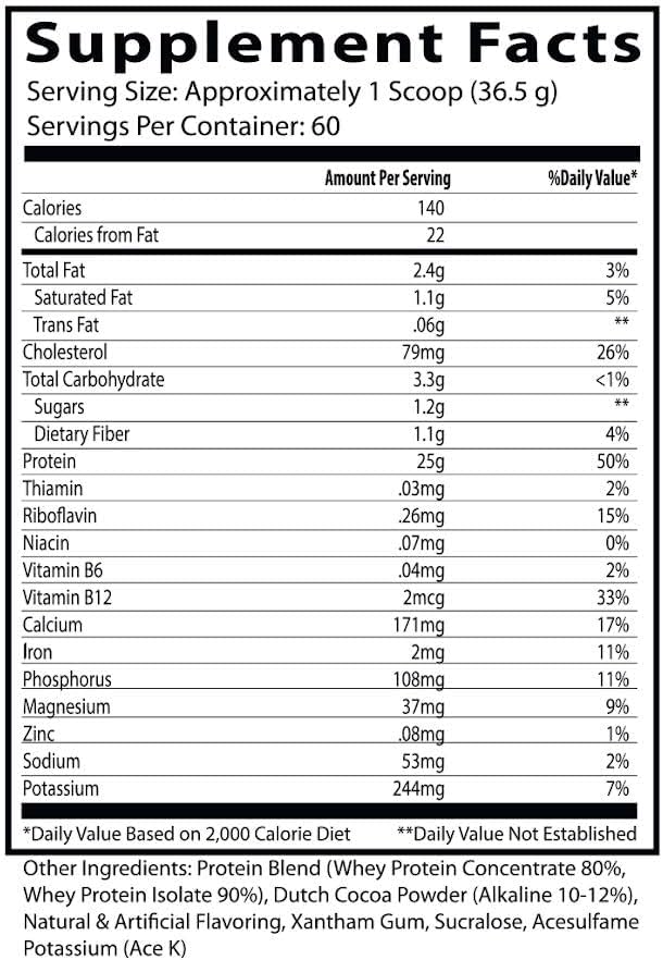Insane Labz Insane Whey100% Muscle Building Whey Protein Post Workout BCAA Amino Profile Mass Gainer Meal Replacement 5lbs 60 Srvgs (Chocolate)