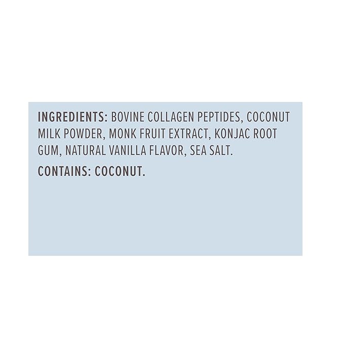 Primal Kitchen Vanilla Collagen Fuel® Drink Mix Vanilla Coconut Collagen Peptides No Dairy or Artificial Sweeteners 14.4 Ounces