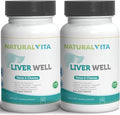 Liver Well (2) Cleanse Metabolic Support Dtox - Liver Supplement for Liverwell Health with Milk Thistle Extract