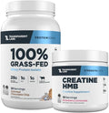 Transparent Labs Grass-Fed Whey Protein Isolate (30 Servings Oatmeal Chocolate Chip Cookie) &amp Creatine HMB (30 Servings Strawberry Lemonade)