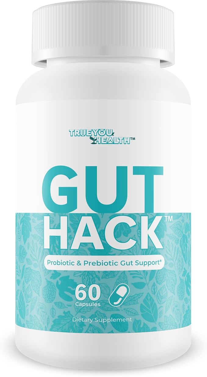 Gut Hack - Our Best Probiotics for Gut Health - Women &amp Men Probiotics and Prebiotics - Gut Restore Probiotic - Proprietary 11 Strain Probiotic Formula with Vitamin D &amp Zinc for Deep Immune Su