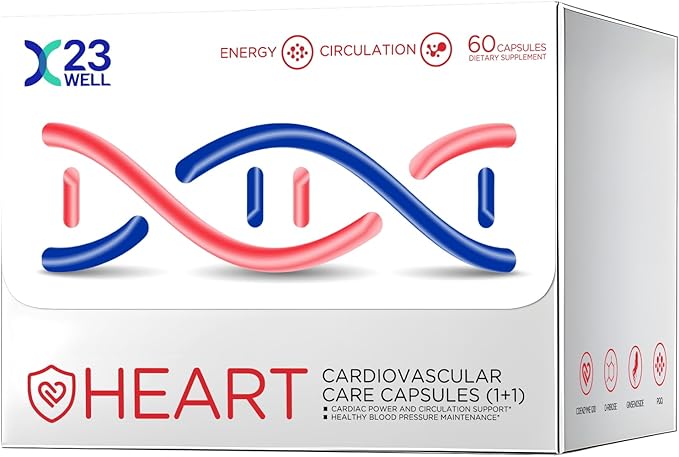 23 WELL Heart CARDIOVASCUIAR Care Capsules(1+1) 60 carecapsules