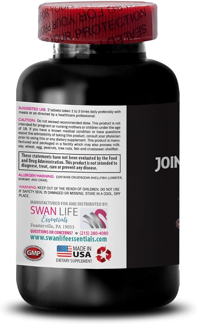 Joint Enhancement Blend - JOINT SUPPORT COMPLEX - Boron Powder Capsules MSM Complex Blend Glucosamine Sulfate Support Joint Complex Powder Chondroitin Blend Tablets 3 Bottles 270 Tablets