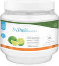 Shelo Nabel Hydrolyzed Collagen with Glucosamine and Key Lime Juice Dietary Supplement 15.87 oz (450g)