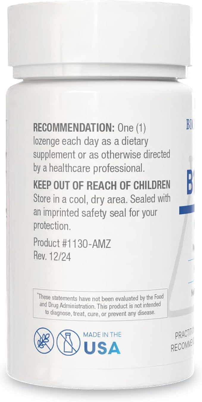 Biotics Research B12-2000™ Lozenges &amp Bio-DK Caps™ – High Potency Vitamin B12 B6 Folate Vitamin D3 K1 &amp MK7 – Methylation Bone &amp Heart Health Immune Support- 60 Lozenges + 60 Caps