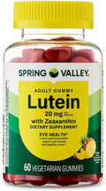 H4U Spring Valley Lutein 20 mg Eye Health Supplement Antioxidant Support for Vision Wellness 60 Count
