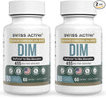 Swiss Activa+ Labs DIM Supplement – Hormone Balance for Women &amp Men – Estrogen Supplement for Women and Men– Supports Hormonal Acne &amp Menopause Symptoms| Gluten Free Non-GMO &amp Vegan – 120