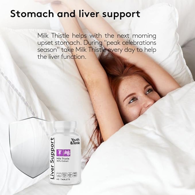 Liver Support &amp Pleasant Morning Pills | After Party Supplement Kit with Milk Thistle + Electrolytes &amp B Complex Vitamins Recovery | Rapid Hydration Mental Focus More Energy for a Better You