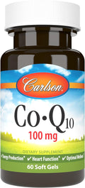 Carlson - Co-Q10 100 mg Energy Production &amp Heart Function 60 Softgels