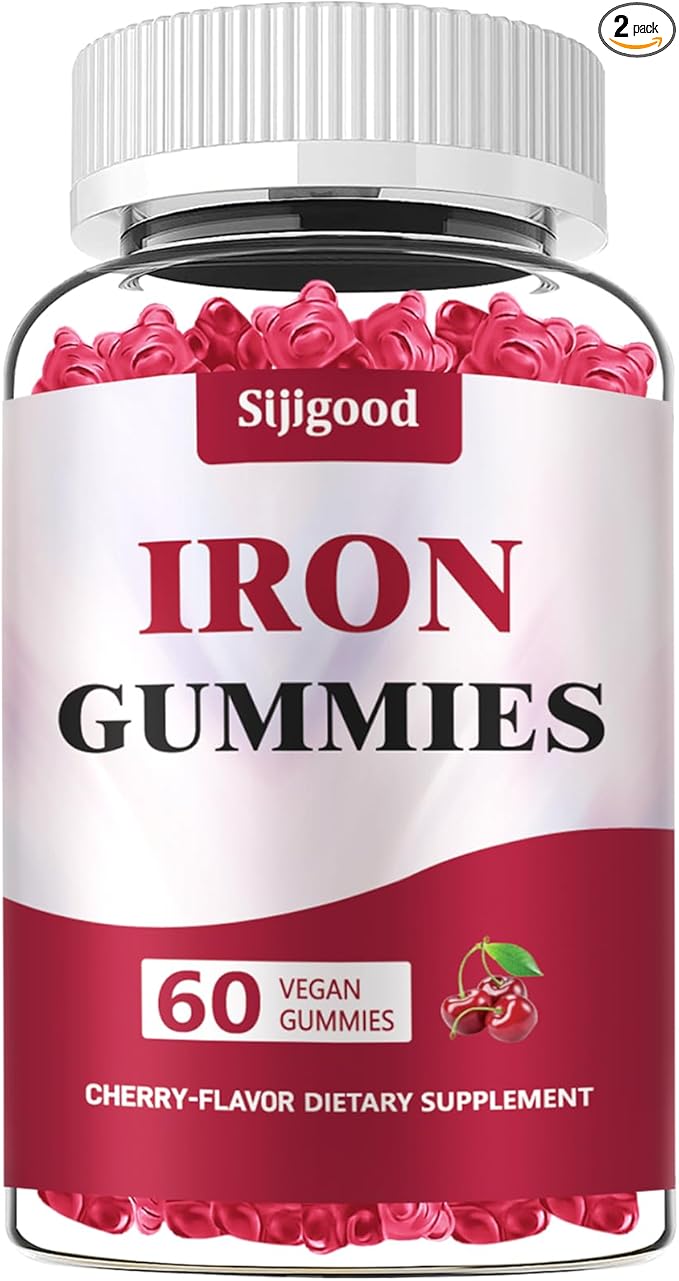 2 Pack Vegan Iron Supplement for Women