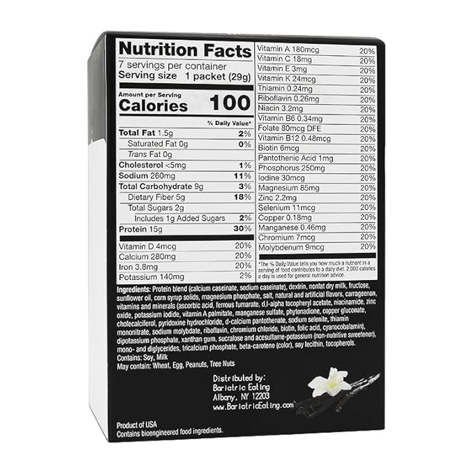 Inspire 15g Protein Shake or Pudding by Bariatric Eating - Vanilla (6-Pack)
