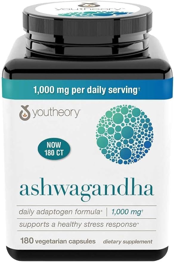Original Organic Ashwagandha Supplement | KSM-66 Ashwagandha | 1000mg Daily | USDA Organic Non-GMO Gluten-Free