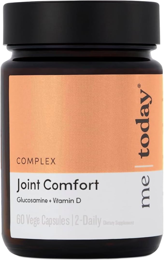 me today Joint Comfort Supplement – Glucosamine Chondroitin &amp Vitamin D for Joint Mobility &amp Bone Support – Clean Formula for Men &amp Women – 60 Vege Capsules