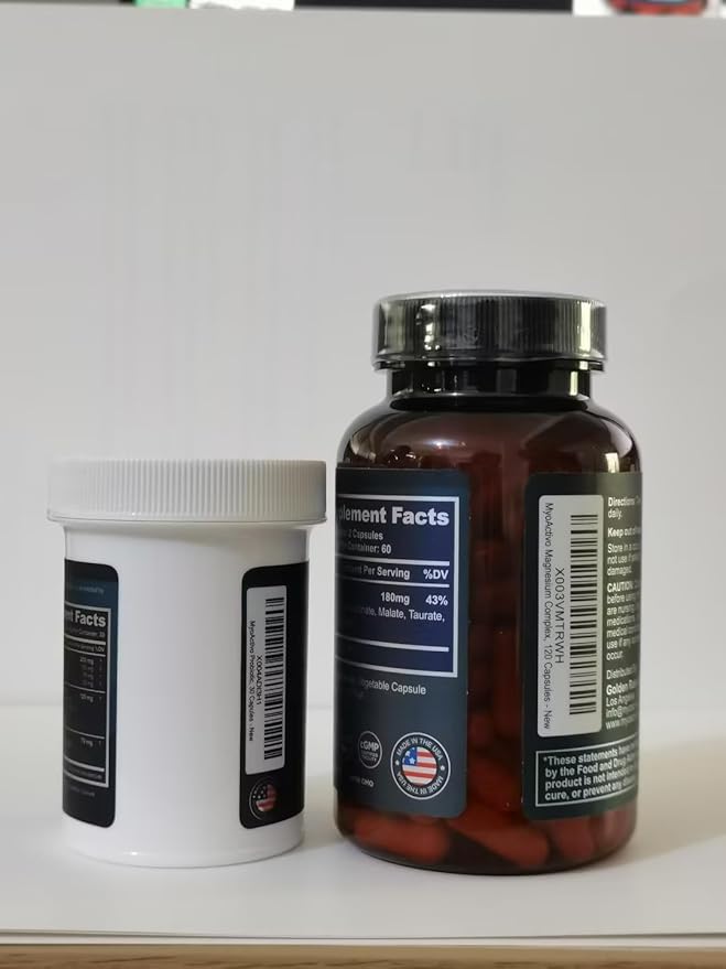 Magnesium 5 Complex and 60 Billion CFU Probiotic