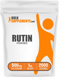 BulkSupplements.com Rutin Powder - from Saphora Japonica Rutin Supplement Rutin 500mg - Antioxidants Supplement Circulation Support - Pure &amp Natural 500mg per Serving 1kg (2.2 lbs)