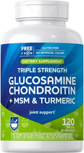 Rite Aid Ts Glucosamine Chon + Msm Caplets 120 Count Supports Healthy Bones and Joints Advanced Formula Non GMO