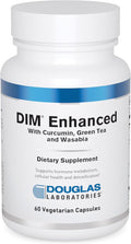 Douglas Laboratories DIM Enhanced - Supports Hormone Balance Cellular Health &amp Detox* - With Antioxidants Green Tea Extract &amp Wasabia - 60 Vegetarian Capsules