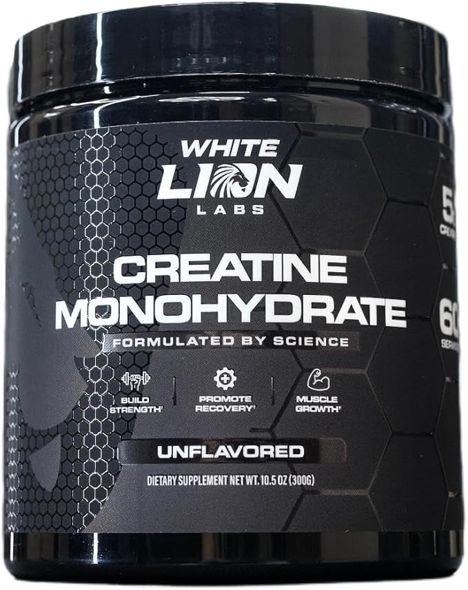 Creatine Monohydrate Powder – Pure Micronized Creatine – Unflavored Keto Friendly Muscle Strength &amp Recovery Support