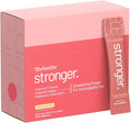 ThriveOn Stronger - Women's Creatine &amp Collagen Supplement for Midlife Support - Bone Muscle Cognitive &amp Energy Support* - Gluten-Free &amp Dairy-Free - Orange-Mango Flavor - 30 Count (30 S