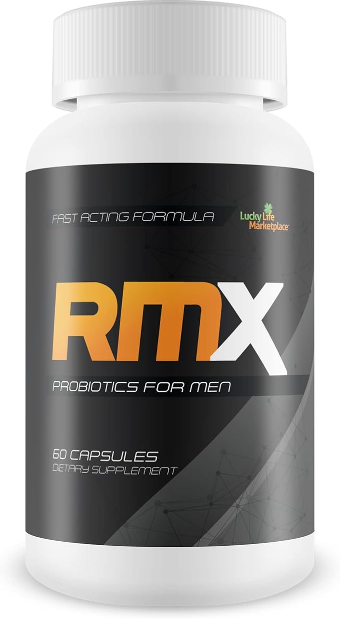 RMX Pro - Premium Male Formula with Both Probiotics &amp Prebiotics to Help Support Male Health - Our Best Probiotics for Men - Mood Support - Gut Support - Immune Support