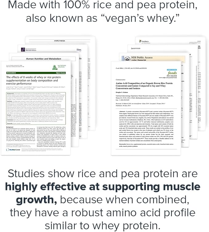 LEGION Plant+ Vegan Protein Powder Rice and Pea Plant Based Protein Blend. Gluten Free GMO Free Naturally Sweetened and Flavored 20 Servings 2 Lbs (Salted Caramel)