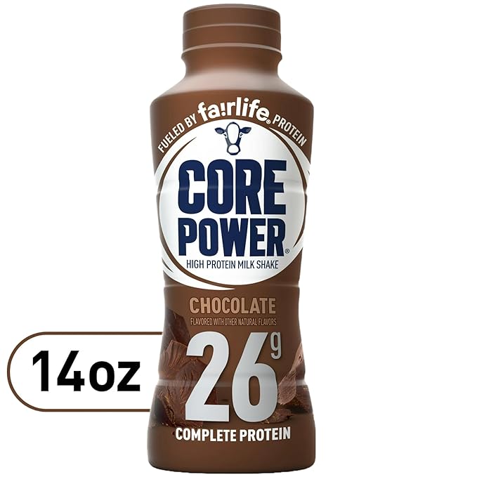 Ready to Drink Fairlife Protein Shakes | Nutrition Plan Protein Shake | Chocolate| Core Power Elite | Fair life Protein Shakes Variety Pack | 11.5 Fl Oz Pack of 4 | Every Order is Elegantly Packaged i