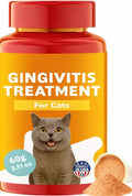 Cat Dental Care - gingivitis Treatment - Relieves Bad Breath Supports Teeth Gums Mouth &amp Digestion Removes Plaque Controls Tartar Promotes Cat Mouth Health Natural Extracts