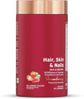 Biotin Gummies for Healthy Hair Skin &amp Nails Growth | with High Potency 10000 mcg of Sesbania Extract Natural BiotinFolic Acid &amp Multivitamins No-Added Sugar Strawberry Flavor|60 Gummy