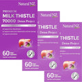 Premium Milk Thistle 70000 1-A-Day 60 Vege Capsules (3)