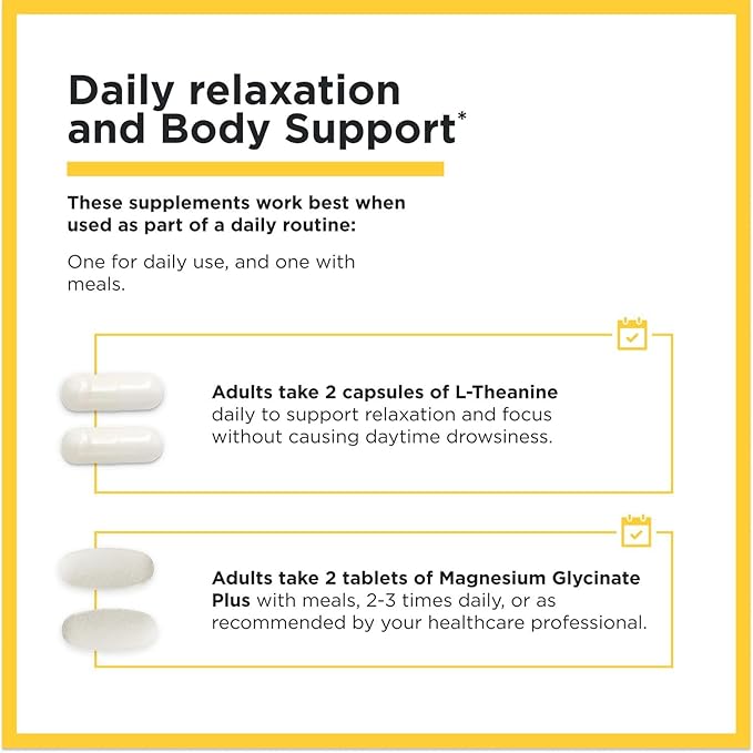 Integrative Therapeutics L-Theanine &amp Magnesium Glycinate Plus