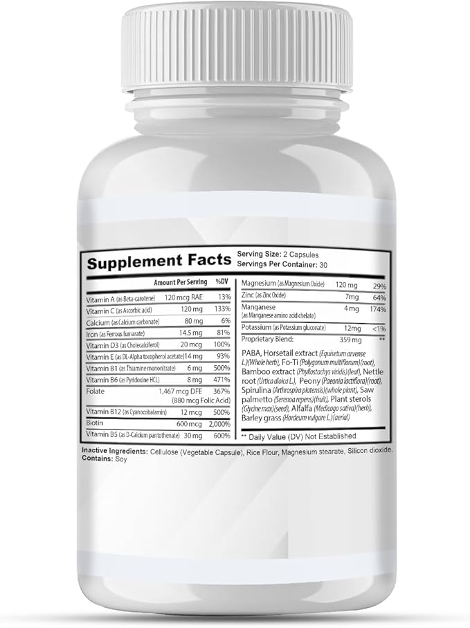 Folital New Advanced Formula Supplement - 3 Packs 90 Days Supply