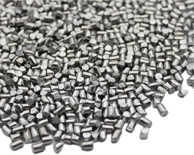 Zinc Particles - 99.99% Zinc Block for Electroplating and Metal Purification - 100g for Industrial and Musical use
