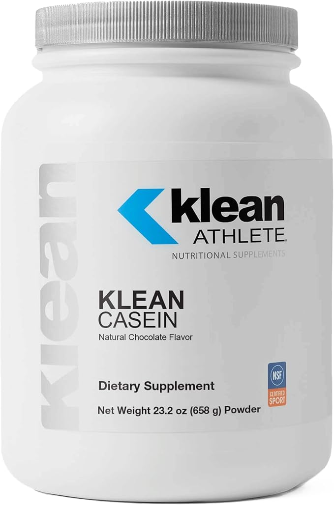 Klean Athlete | Klean Casein Protein | Designed to Help with Recovery and Reduce Muscle Breakdown.* | NSF Certified for Sport | 23.2 Ounces | Natural Chocolate Flavor