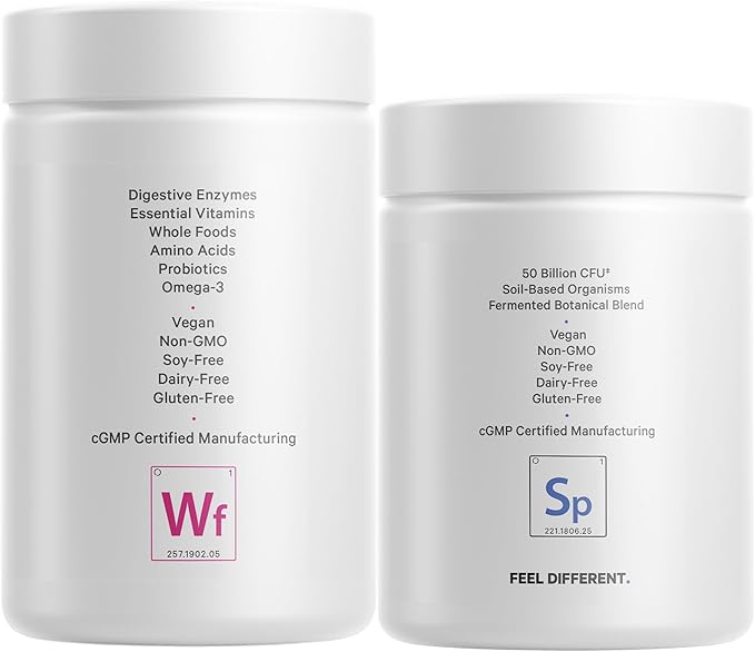 Codeage Daily Immune System Support Multivitamin for Women + Probiotics Bundle