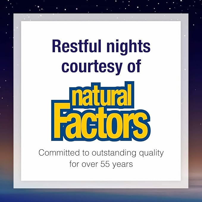 Stress-Relax Tranquil Sleep by Natural Factors Sleep Aid with Suntheanine L-Theanine 5-HTP Melatonin 90 Softgels