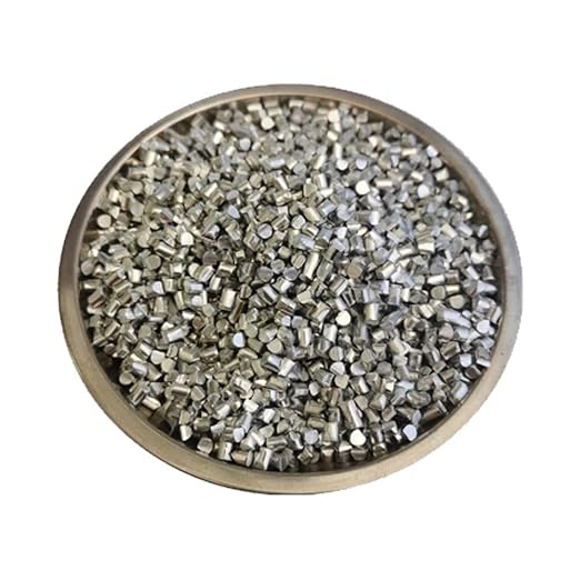 High-Purity Zinc Granules 99.99% - Small Zinc Blocks for Purification Experiments and Industrial Applications(5 * 5mm)
