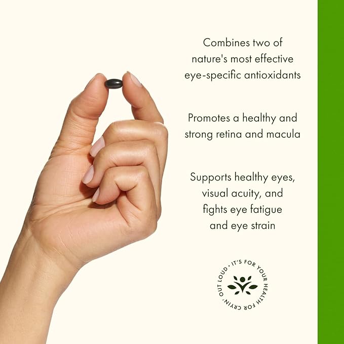 Swanson Standardized Lutein &amp Bilberry - Natural Supplement Promoting Eye Sight &amp Eye Health - Formula to Help Reduce Eye Fatigue &amp Strain - (120 Softgels) (Pack of 2)