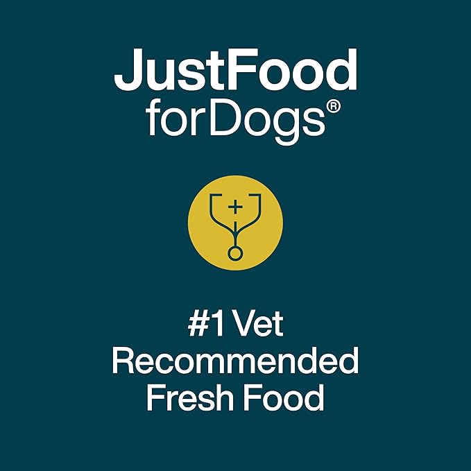 JustFoodForDogs JustFresh Boosts Hip &amp Joint Support Dog Food Toppers with Glucosamine to Support Hip Mobility &amp Joint Flexibility Human-Grade Fresh Pet Meal Booster 8 oz Pouches - 8 Pack