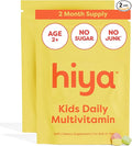 HIYA Kids Multivitamin Tablets – 15+ Essential Vitamins &amp Minerals with Fruits &amp Veggies for Ages 2+ Supports Growth Development &amp Immune 0g Sugar – 60 Day Refill Supply for Toddlers &a