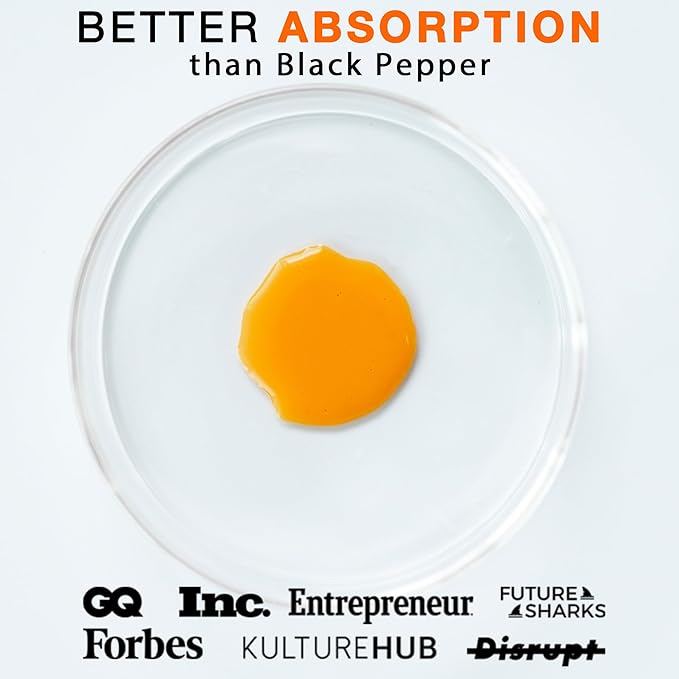 Manna Vitamins Evolved Liposomal Liquid Curcumin for Advanced Absorption Best Turmeric Supplement for Daily Joint &amp Immune Health Support - Vegan Non-GMO 95% Curcuminoids (2 Pack)
