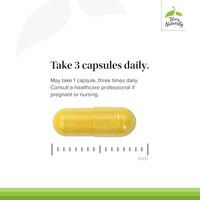 Terry Naturally Curamin - Curcumin Supplement for Circulation &amp Endorphin Support - Support for Occasional Discomfort - Aids Healthy Muscles - 60 Capsules