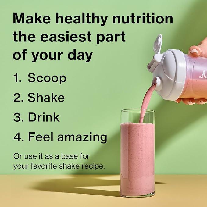 Shakeology Plant Based Protein Powder Blend – Gluten-Free Shake with Vitamins and Minerals – Helps Support Weight Loss Lean Muscle Gut Health – Vanilla 30 Servings