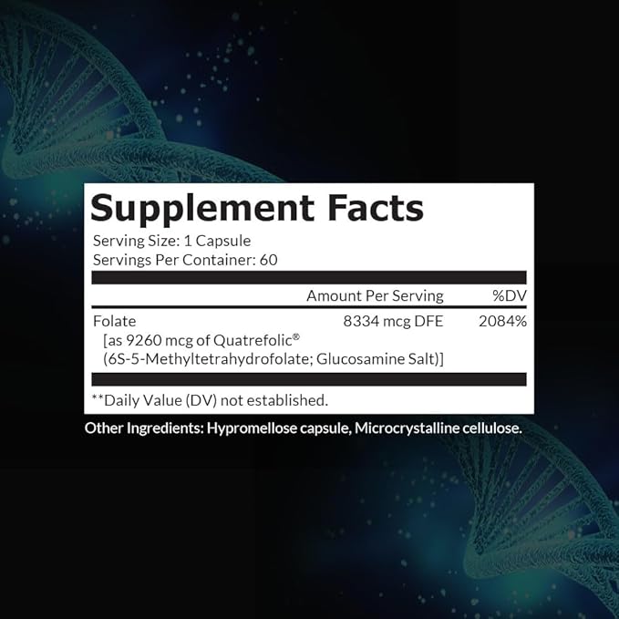 Intelligent Labs 2-in-1 Bundle of MagEnhance Supplement (with Magnesium L-Threonate Glycinate &amp Taurate) and 5MG 5-MTHF Methylfolate as Quatrefolic Acid® (MTHFR Supplement for Methylation Support