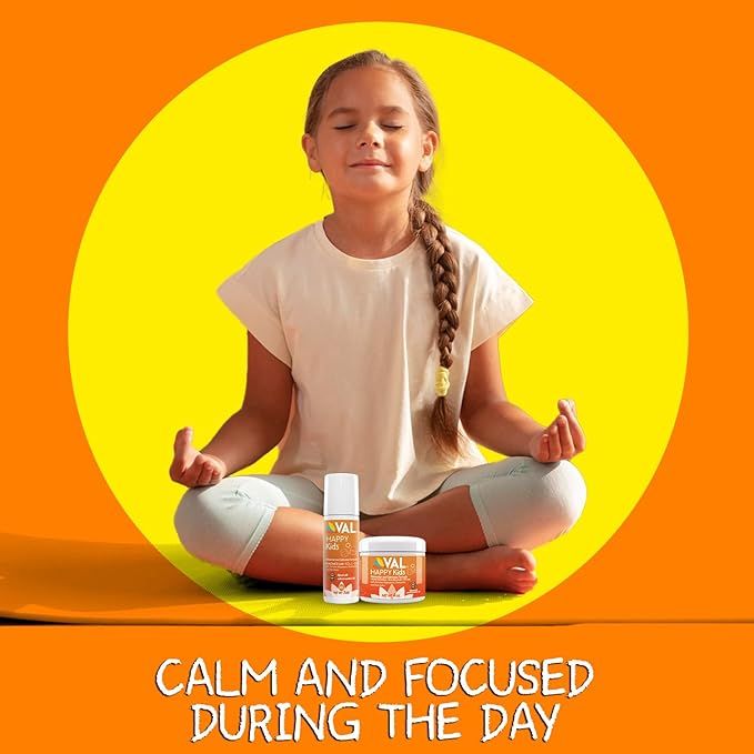 Child's Calm and Sleep Bundle: VAL Magnesium Roll-on &amp Cream
