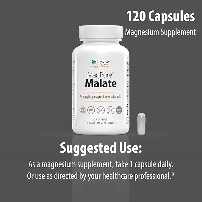 Jigsaw Health Bundle | MagSRT 240 Tablets and MagPure Malate 120 Capsules