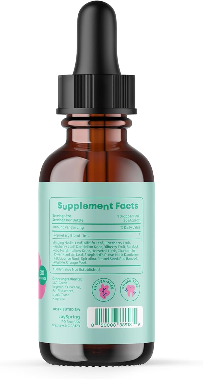 JoySpring Liquid Multivitamin and Magnesium Citrate Drops for Kids