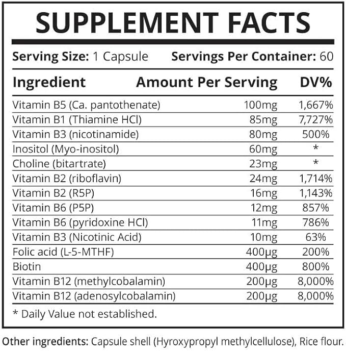GOOD HEALTH NATURALLY BECAUSE IT WORKS! B4Life | BioActive Vitamin B Complex