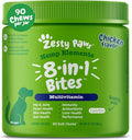 Zesty Paws 8-in-1 Bites for Dogs + Hemp Seed 90 Count (Packaging May Vary)