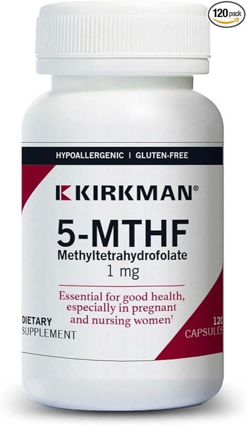 Kirkman - 5-MTHF - 5-METHYLTETRAHYDROFOLATE - Folate to Support Maintenance of Cells*