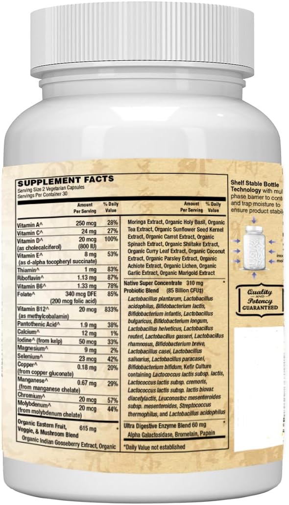 Zen Supplements Active Women’s 50+ 85 Billion Probiotic Formula
